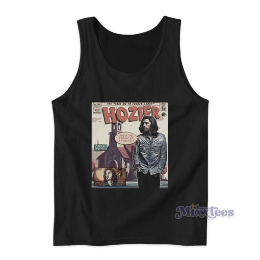 Hozier Comic Take Me To Church Album World Tour Tank Top