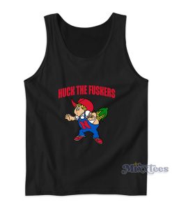 Huck The Fuskers Nebraska Huskers Parody Tank Top Huck The Fuskers Nebraska Huskers Parody Tank Top