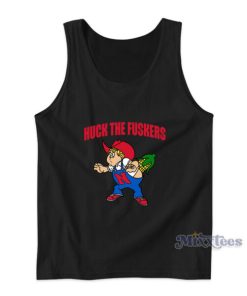 Huck The Fuskers Nebraska Huskers Parody Tank Top