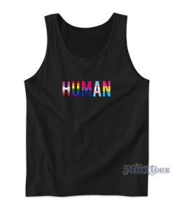 Human Rainbow Tank Top for Unisex
