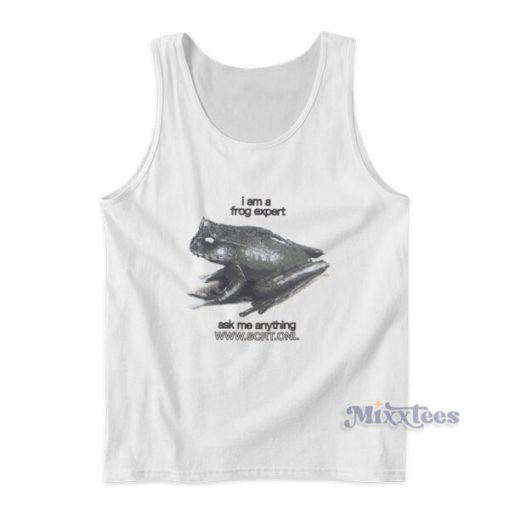 I Am A Frog Expert Tank Top