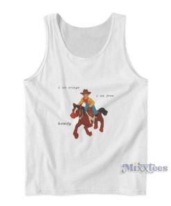 I Am Cringe I Am Free Howdy Tank Top
