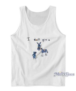 I Don’t Give A Rats Mouse Walking Donkey Tank Top