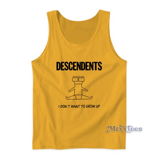 I Don’t Want To Grow Up Descendents Tank Top