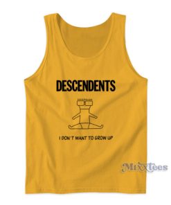 I Don’t Want To Grow Up Descendents Tank Top