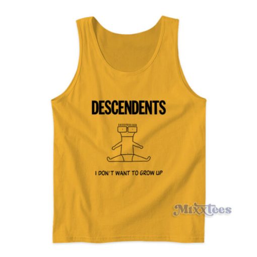 I Don’t Want To Grow Up Descendents Tank Top