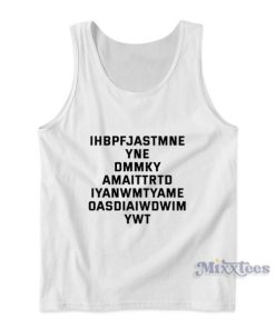 I Have Brought Peace Freedom Justice and Security Tank Top