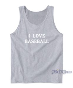 I Love Baseball Tank Top for Unisex