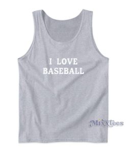 I Love Baseball Tank Top for Unisex 2 I Love Baseball Tank Top for Unisex 3