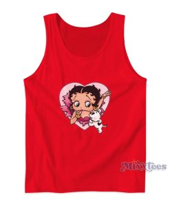 I Love Betty Boop Her Dog Tank Top For Unisex I Love Betty Boop Her Dog Tank Top For Unisex