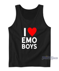 I Love Emo Boys Tank Top For Unisex I Love Emo Boys Tank Top For Unisex
