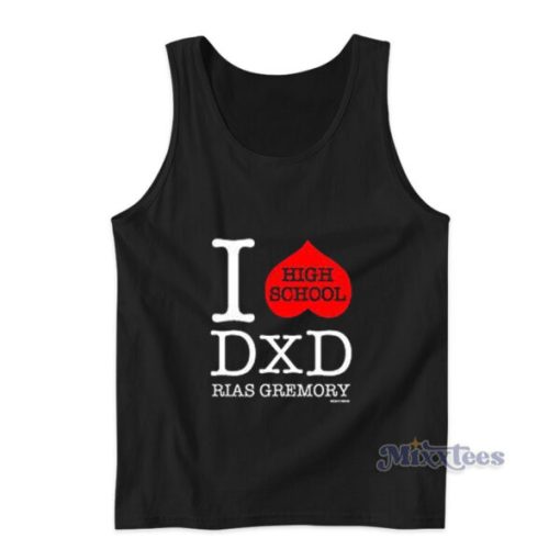 I Love High School DxD Rias Gremory Tank Top