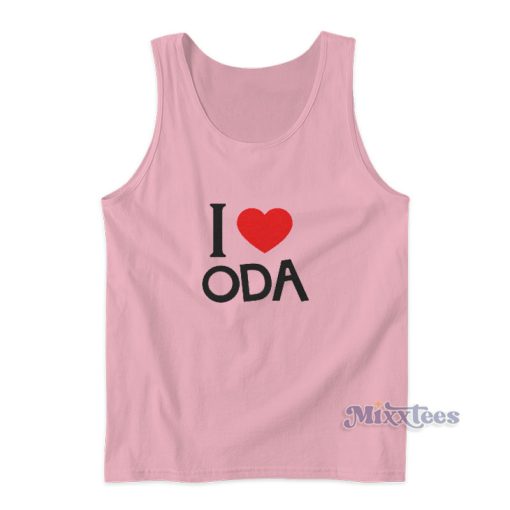 I Love Oda Tank Top For Unisex