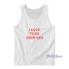 I Love Tilda Swinton Tank Top For Unisex