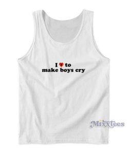 I Love To Make Boys Cry Brian Molko Tank Top