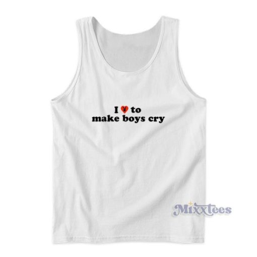 I Love To Make Boys Cry Brian Molko Tank Top