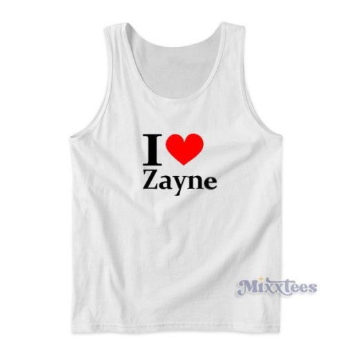 I Love Zeyne Tank Top for Unisex