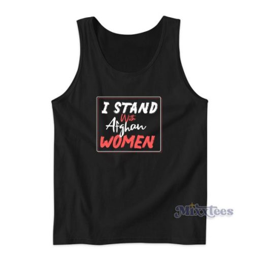 I Stand With Afghan Women Tank Top For Unisex