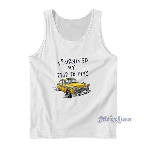 I Survived My Trip To Nyc Tom Holland Tank Top