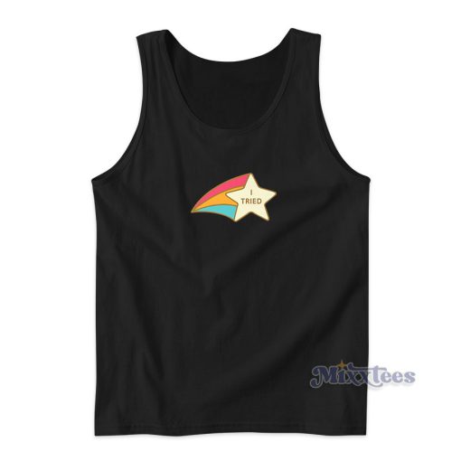 I Tried Rainbow Star Tank Top for Unisex