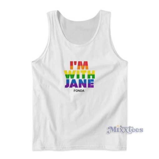 I’m White Jane Tank Top for Unisex