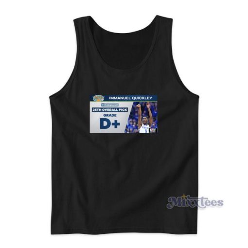 Immanuel Quickley Tank Top for Unisex