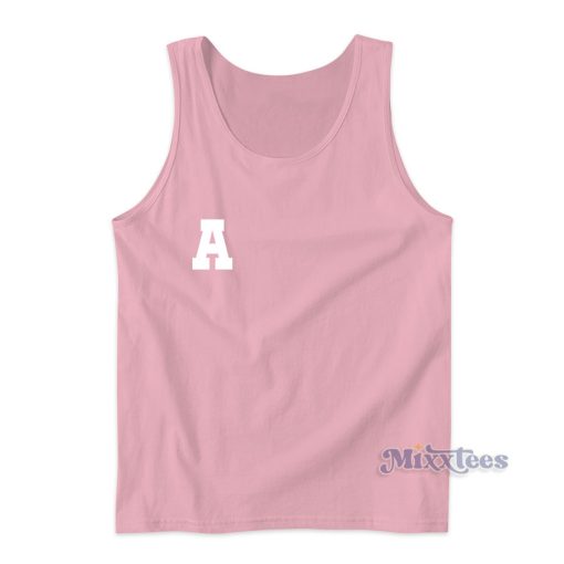 Initial A Tank Top Cheap Custom