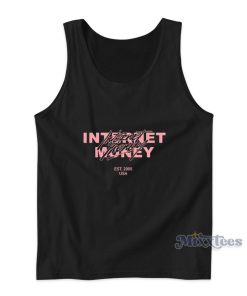 Internet Money Pink And Black Tank Top for Unisex Internet Money Pink And Black Tank Top for Unisex
