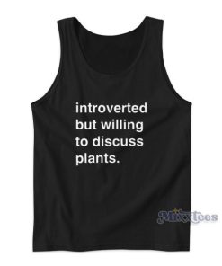 Introverted But Willing to Discuss Cars Tank Top for Unisex