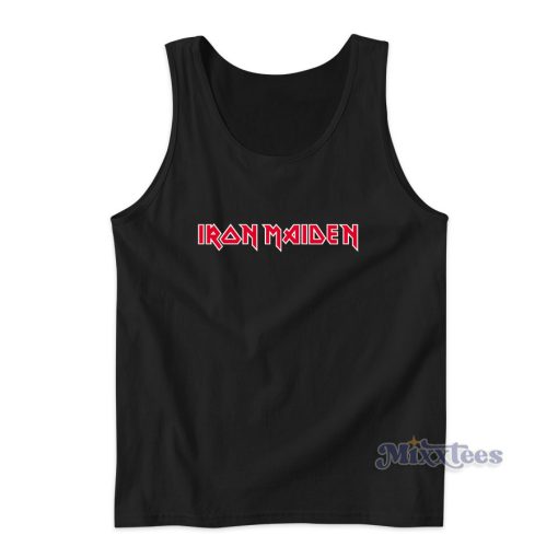 Iron Maiden Logo Tank Top Cheap Custom