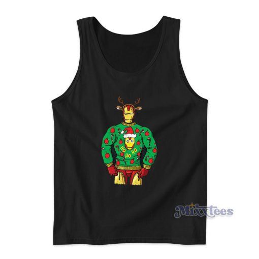 Iron Man Christmas Tank Top Cheap Custom