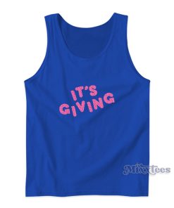 It’s Giving Logo Tank Top For Unisex