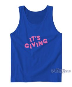 It’s Giving Logo Tank Top For Unisex