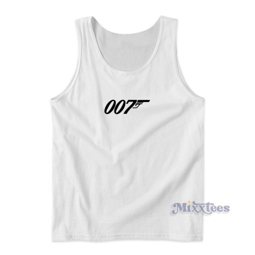 James Bond 007 Logo Tank Top for Unisex