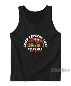 Jason Camp Crystal Lake No Place To Hide Tank Top