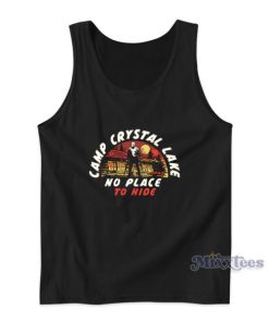 Jason Camp Crystal Lake No Place To Hide Tank Top