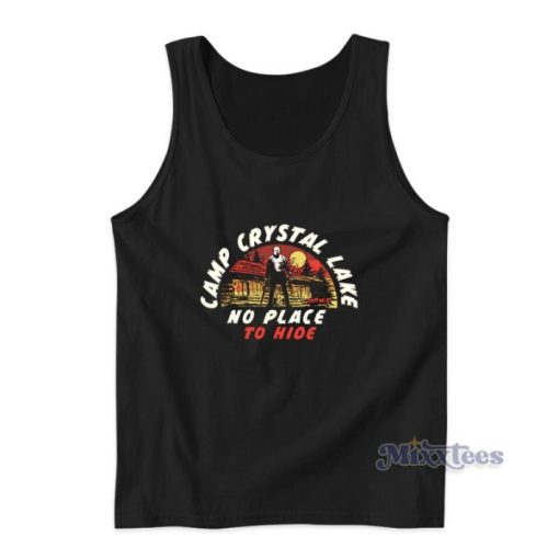 Jason Camp Crystal Lake No Place To Hide Tank Top