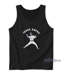 Jesus Saves Baseball Tank Top for Unisex
