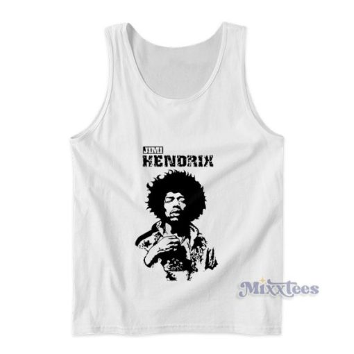 Jimi Hendrix Tank Top For Unisex