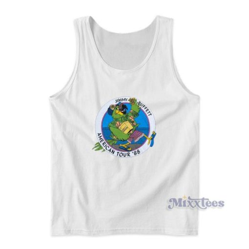 Jimmy Buffett Concert American Tour 1988 Tank Top