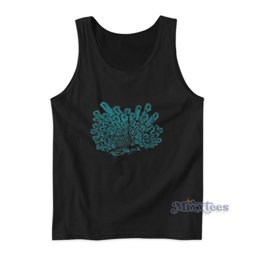 Joan Jett Peacock Tank Top For Unisex