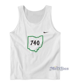 Joe Burrow 740 Ohio Tank Top for Unisex Joe Burrow 740 Ohio Tank Top for Unisex