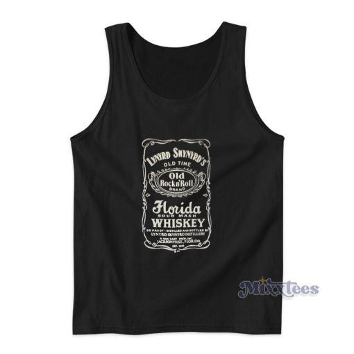 Joe Dirt Lynyrd Skynyrd Florida Whiskey Tank Top