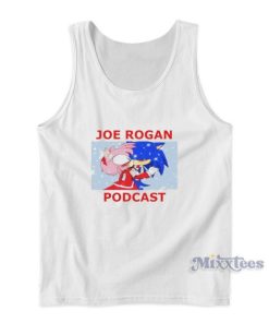 Joe Rogan Podcast Sonic Meme Tank Top