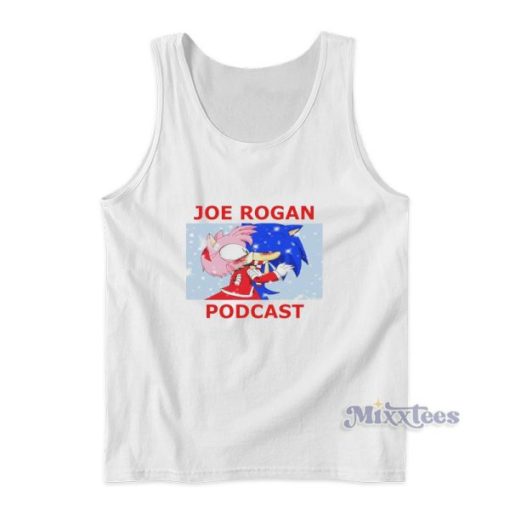 Joe Rogan Podcast Sonic Meme Tank Top