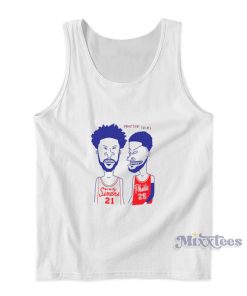 Joel Embiid And Ben Simmons Practice Sucks Philadelphia Basketball Tank Top Joel Embiid And Ben Simmons Practice Sucks Philadelphia Basketball Tank Top