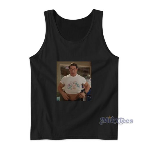 John Cena Wearing Celestia My Little Pony Tank Top