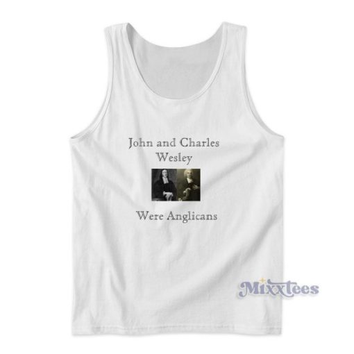 John and Charles Wesley Anglicans Tank Top for Unisex