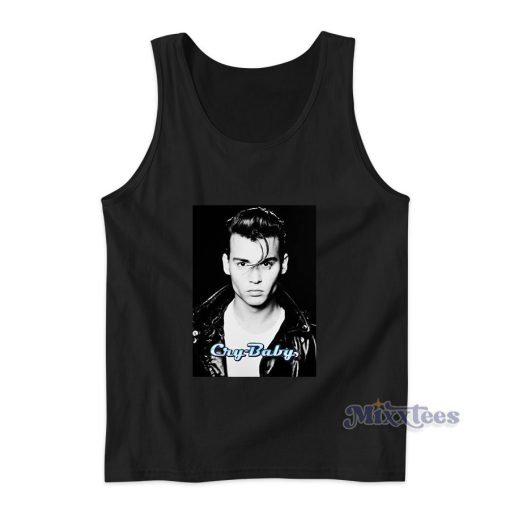 Johnny Depp Cry Baby Tank Top for Unisex