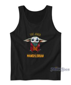 Joker Baby Yoda Mandalorian Tank Top for Unisex